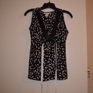 White House Black Market Silk Top size S